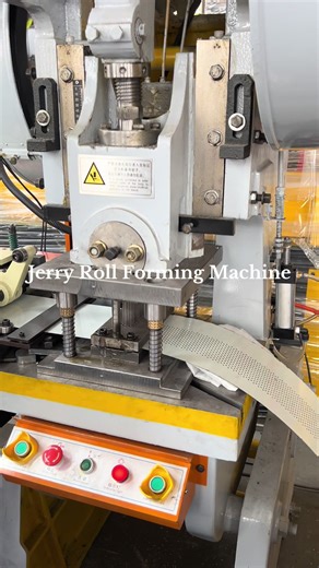 How to make the full perforated on steel metal coil / full perforated rolling shutter slat roll forming machine / metal curtain machine
