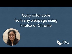 How to copy Color Code from any Web Page using Firefox or Chrome