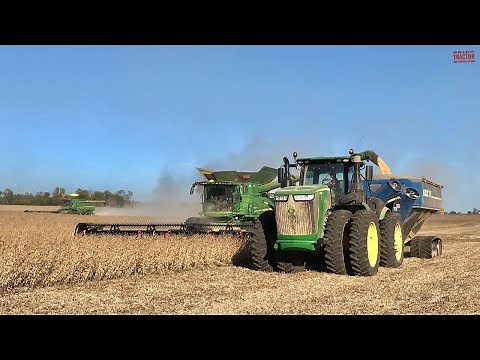 HARVESTING 11,000 Acres of Soybeans