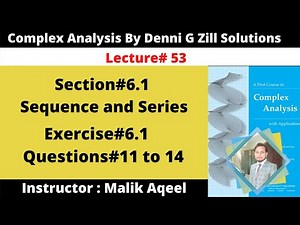 Exercise#6.1 Complex analysis by denni zill || Question#11 - 14 || coverges and diverges of sequence