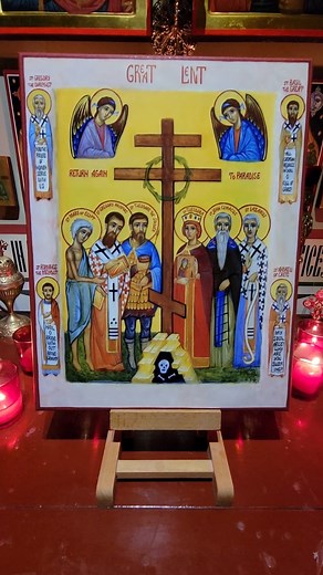 Icons Explained: Great Lent Icon #iconography #orthodoxchurch #lent | Legacy Icons, LLC
