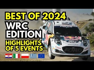WRC BEST OF 2024 | World Rally Championship - ALL Highlights 2024 | Jumps, Mistakes, Max Attack