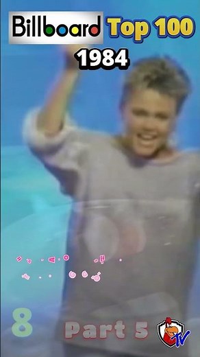 Billboard Top 100 1984 Part 5 #musicchart #billboardhot100 #80smusic
