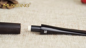 Watch MUXIANG Ebony Tobacco Pipe Handmade Straight  on Amazon Live