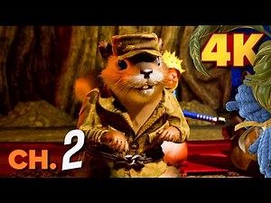 It Takes Two - [4K/60fps] (100%, All Minigames, Platinum) Part 2 - Chapter 2: The Tree