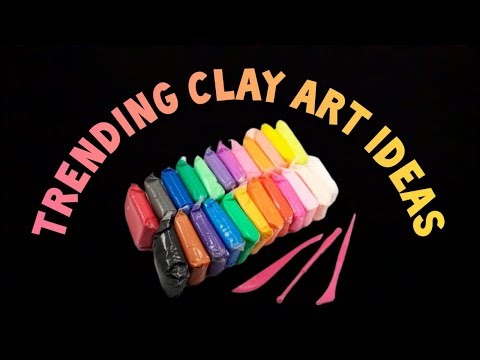 Trending polymer clay art ideas 💕| Top clay art ideas 🌈
