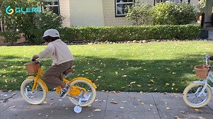 🎉 Looking for the perfect first bike? The Glerc Little Molly is designed just for kids—safe, fun, and adorable! With removable training wheels, coaster brake, and lifetime frame warranty, your little one will ride with confidence. 👉 Comes with a free wicker basket DIY stickers to spark creativity. Perfect for birthdays or just because! #KidsBike #PrincessBike #GirlsBike #SafeAndFun #MaggieTheBike | Glerc Bikes