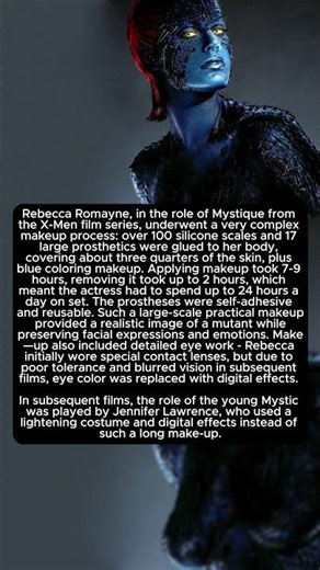 How to create a Mystique: 9 hours of makeup for the perfect look