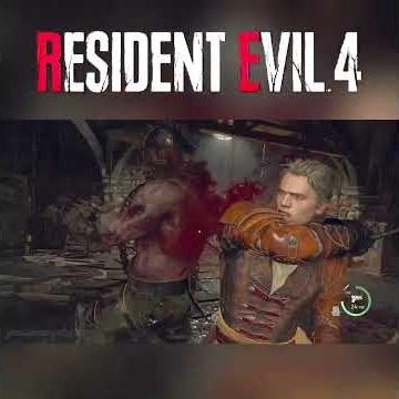 "Just Like Animal" Garrador mini Boss 😮 #leonskennedy #residentevil4 #shorts
