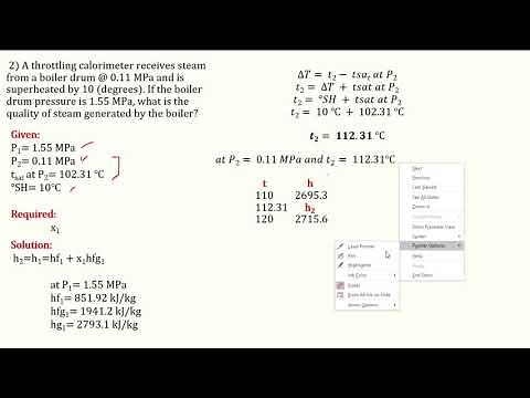 THERMO 2 ISENTHALPIC PROCESS
