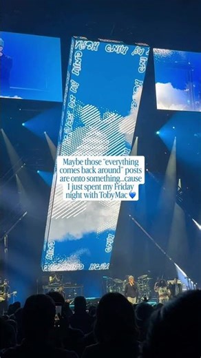 🩵 A 2026 Friday night spent with TobyMac was exactly what I needed!