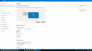 How To set Display Settings for Dell Canvas