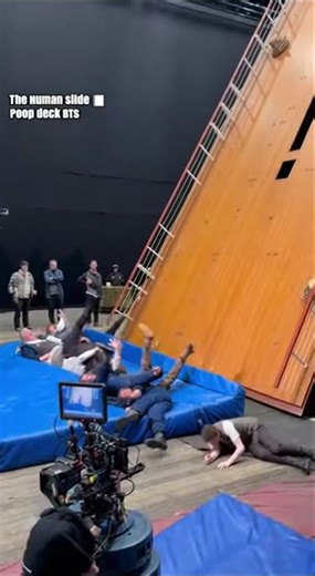 The Human Slide Poop Deck BTS