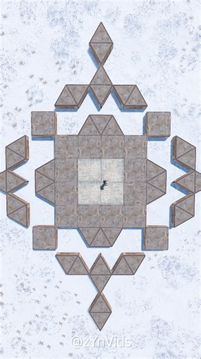 META clan base 4x4 design in #rust #rustgame #rustbase #rustbasedesign #shorts