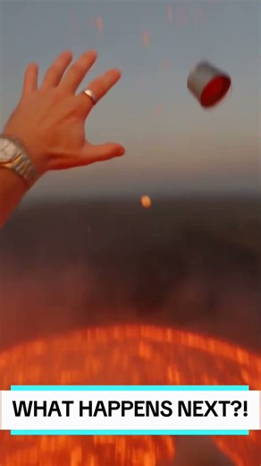 He Tried to Make Popcorn Using a Volcano… What Happened Next is Insane