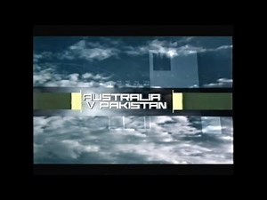 Channel Nine Cricket Australia vs Pakistan VB Series 2004/05 1st Final Opener