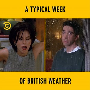 150K views · 4.7K reactions | The weather changes more than Ross with his marriages ️ It's officially the first day of Spring  | Comedy Central UK | Facebook