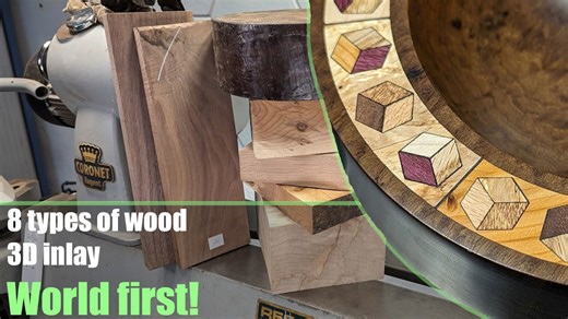 Eight Woods, One Vision – Woodturning Masterclass with Creality Falcon 2 Pro