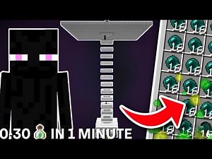 Minecraft 1.21! Best Enderman XP Farm - 1000+ xp per hour