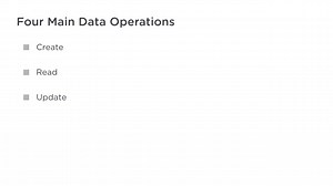 Introduction to CRUD