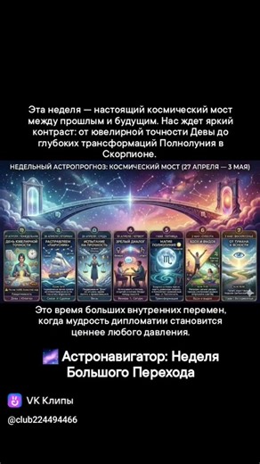 АстроКалейдоскоп на неделю