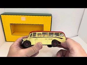 Vintage Corgi Classics 1990 Bedford Type OB Coach Diecast Model Vehicle No. 97104 Ltd Ed With COA