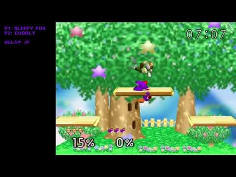 Netplay Friendlies | LD (Sleepy Fox) vs. cuddly | SSB64 Smash 64 Remix