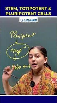Stem, Totipotent & Pluripotent Cells #upsc