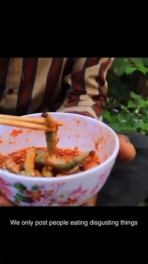 Eating Disgusting Things on Instagram: "“Exploring the limits of taste by trying the most disgusting and bizarre foods! Will it be as bad as they say or a hidden gem? Watch me try the unthinkable and find out! 🤢👀” #DisgustingFoodChallenge #WeirdEats #FoodFails GrossFood FoodReactions ExtremeEats TasteTest FoodAdventures FoodShock GrossOut ChallengeAccepted UnbelievableEats FoodExperiment DisgustingDelicacies StrangeFoods FoodieChallenge BizarreBites EwFood FoodieLife ViralEats WeirdFoodChallen