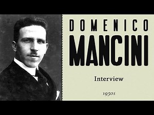 Interview with Domenico Mancini, falsettist student of last castrato Alessandro Moreschi - 1950s