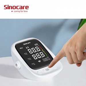 [Hot Item] Sinocare Bp Monitor with Voice Color Changing Arm Blood Pressure Monitor Digital Blood Pressure Monitor