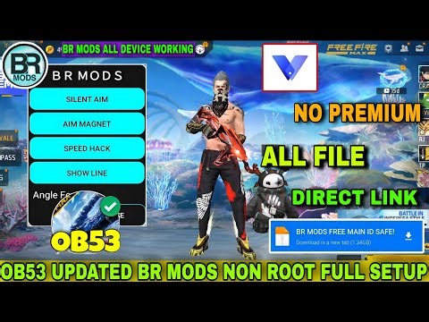 BR MOD MENU FREE 🔥✅| BR MOD MENU☠️ | BR MOD MENU VERSION NON ROOT FREE DOWNLOAD
