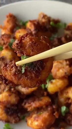 Crispy Knoblauch Shrimps 🍤