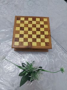 Wooden Chess Game - Etsy Australia