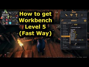 Upgrade Workbench Level 5 in Valheim Mistlands :)