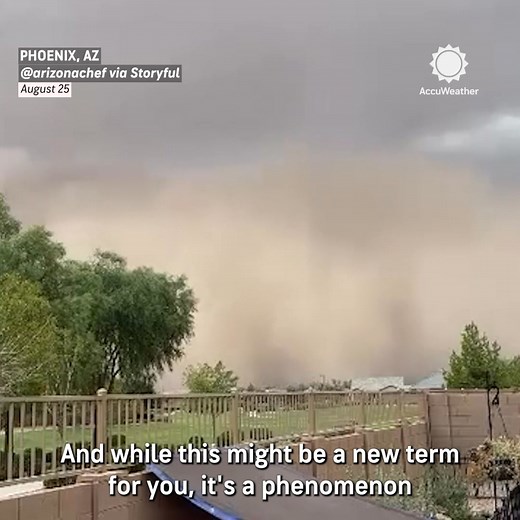 What is a haboob? Here's what to know about the massive dust storm that slammed Phoenix on Monday. | AccuWeather