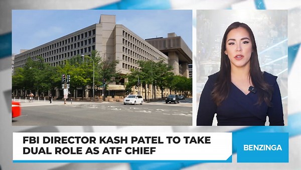 FBI Director Kash Patel To Take Dual Role As ATF Chief