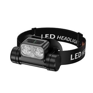 [Hot Item] Outdoor Long Battery Life 1600lm Type-C Multiple Light Source Waterproof LED Sensor Headlamp