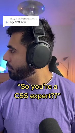 3.9K views · 102 reactions | Yes!!!! I’m a CSS expert!!!  | Code with Ahsan | Facebook