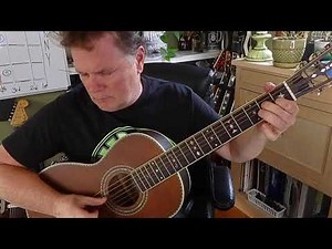 Washburn Parlor Guitar Quick Test