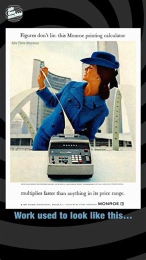 Vintage Office Ads — Before Everything Went Digital