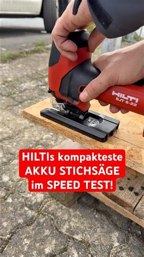🤩 2.1 kg, STABFORM, NURON Akku! Das ist HILTIs MEGA kompakte SJT 6-22 Akku Stichsäge #shorts #diy