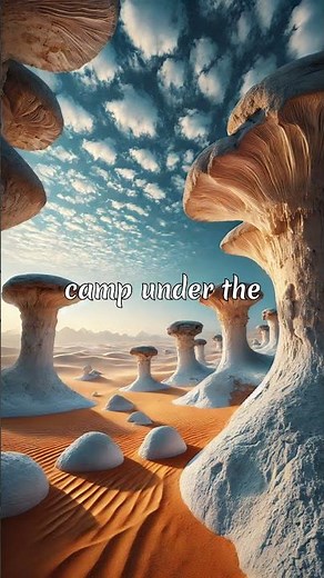 The White Desert: Egypt’s Surreal Landscape of Chalk Wonders 🏜️✨