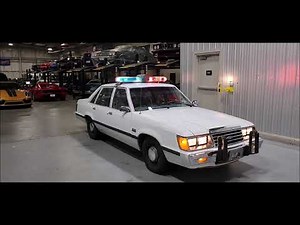 1984 Ford LTD LX SSP Police car