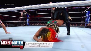 550K views · 1.3K reactions | The first match of SEASON 2 saw the newly-formed Braun Strowman & Ember Moon take on Kevin Owens & Natalya! | WWE Mixed Match Challenge | Facebook