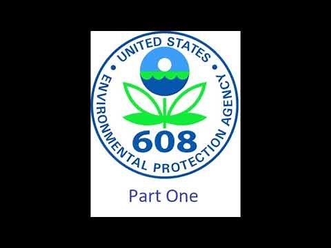 EPA 608 Study Material 1 (Universal)
