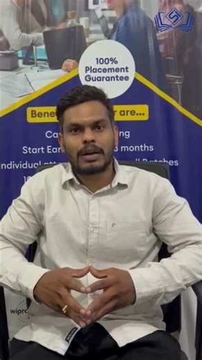 “Student Success Story | Namburi Venkata Naveen | Sarvagna Infotech Placement Journey 🚀”