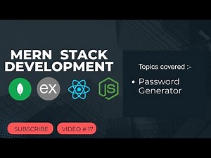 React JS #17: Password Generator Tutorial | Generate & Copy Passwords Easily