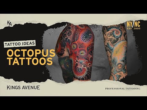13 Octopus Tattoo Ideas | Kings Avenue Tattoo