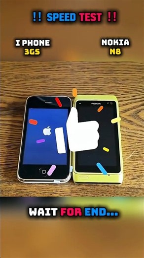 ⚡️🔥I PHONE 3GS vs NOKIA N8 SPEED TEST !! 🚀
